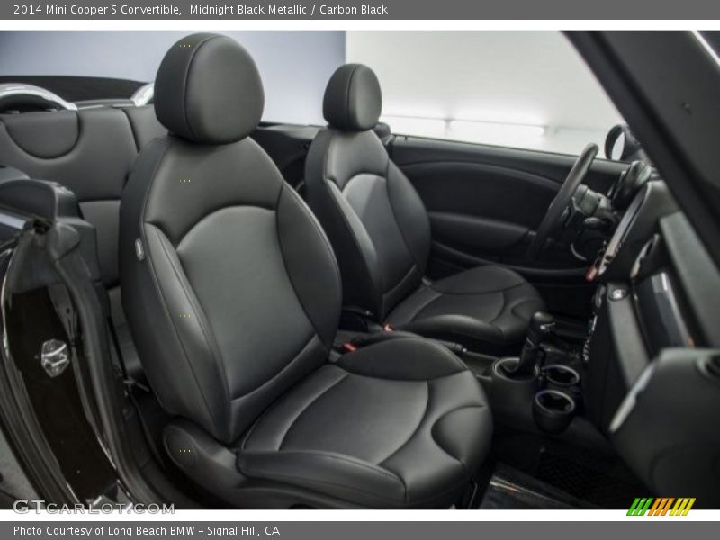 Midnight Black Metallic / Carbon Black 2014 Mini Cooper S Convertible
