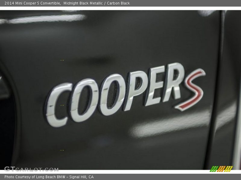 Midnight Black Metallic / Carbon Black 2014 Mini Cooper S Convertible