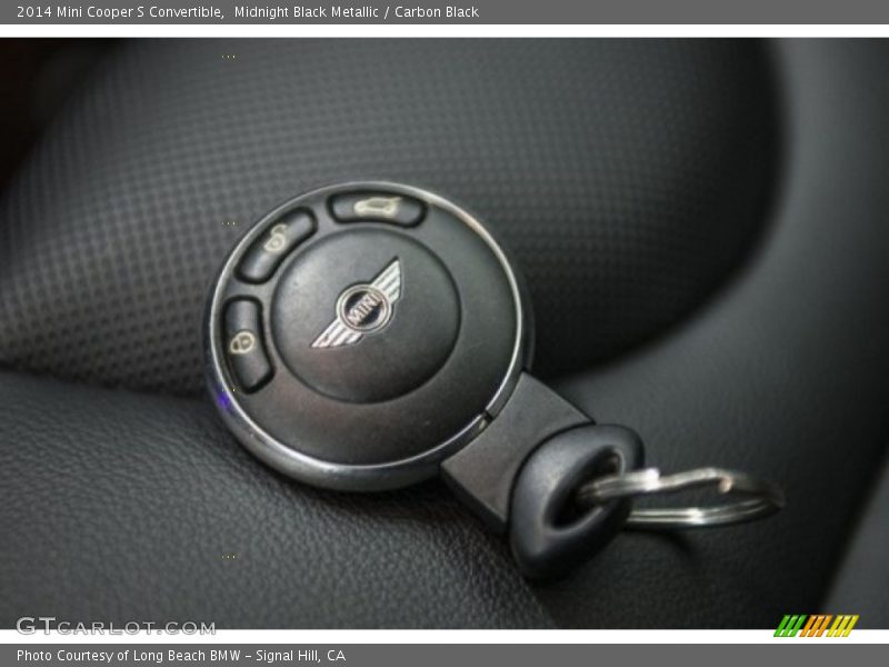 Midnight Black Metallic / Carbon Black 2014 Mini Cooper S Convertible