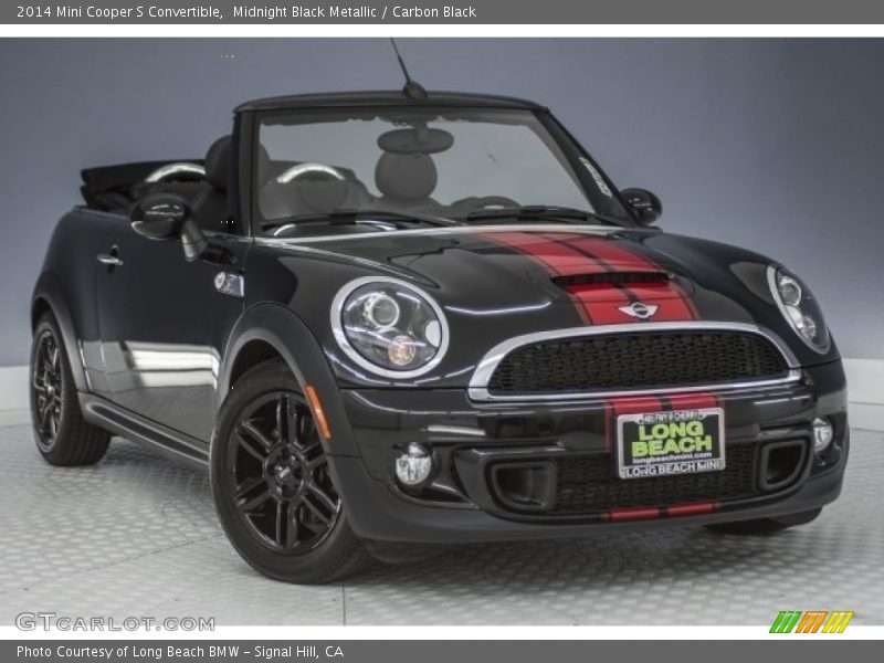 Midnight Black Metallic / Carbon Black 2014 Mini Cooper S Convertible