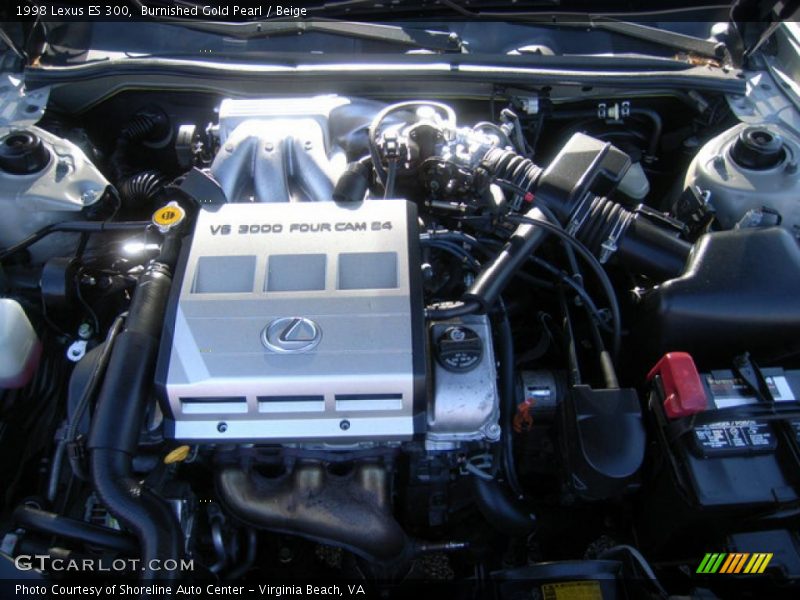 Burnished Gold Pearl / Beige 1998 Lexus ES 300