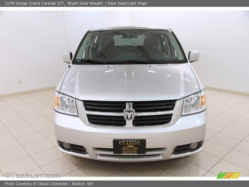 Bright Silver Metallic / Dark Slate/Light Shale 2008 Dodge Grand Caravan SXT