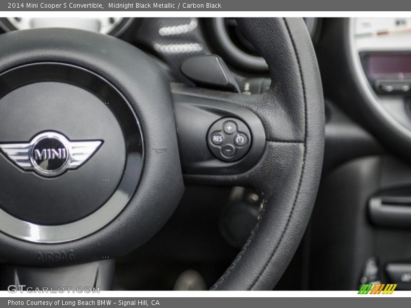 Midnight Black Metallic / Carbon Black 2014 Mini Cooper S Convertible