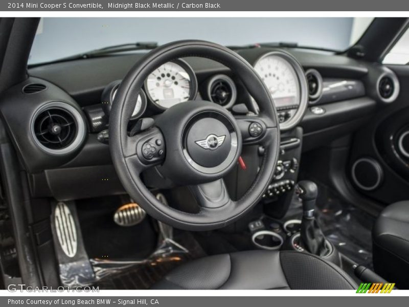 Midnight Black Metallic / Carbon Black 2014 Mini Cooper S Convertible