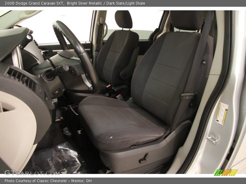 Bright Silver Metallic / Dark Slate/Light Shale 2008 Dodge Grand Caravan SXT