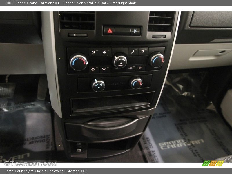 Bright Silver Metallic / Dark Slate/Light Shale 2008 Dodge Grand Caravan SXT