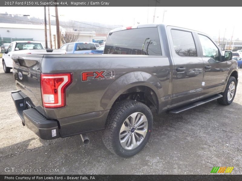 Magnetic / Earth Gray 2017 Ford F150 XL SuperCrew 4x4