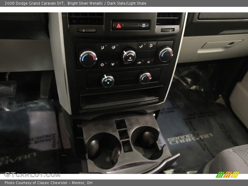 Bright Silver Metallic / Dark Slate/Light Shale 2008 Dodge Grand Caravan SXT
