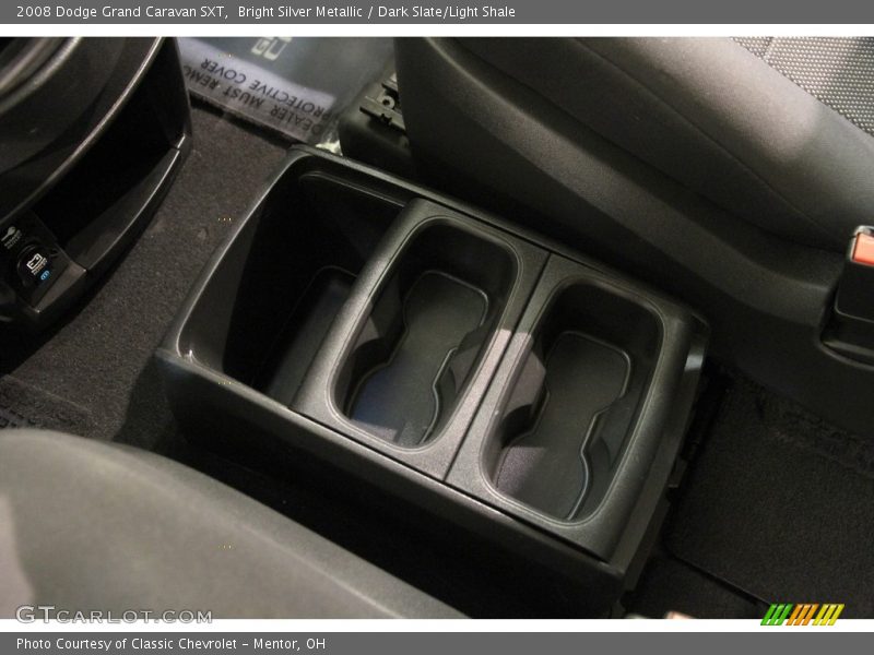 Bright Silver Metallic / Dark Slate/Light Shale 2008 Dodge Grand Caravan SXT