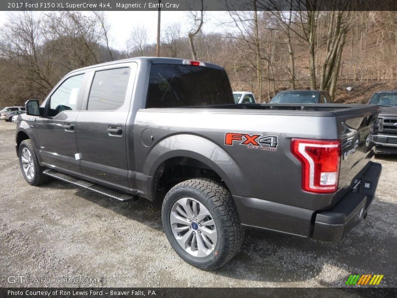 Magnetic / Earth Gray 2017 Ford F150 XL SuperCrew 4x4