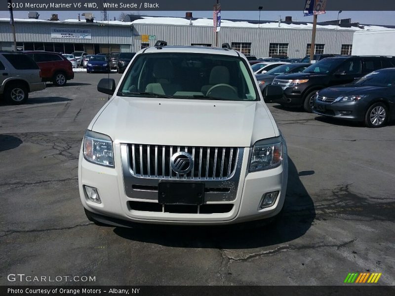 White Suede / Black 2010 Mercury Mariner V6 4WD