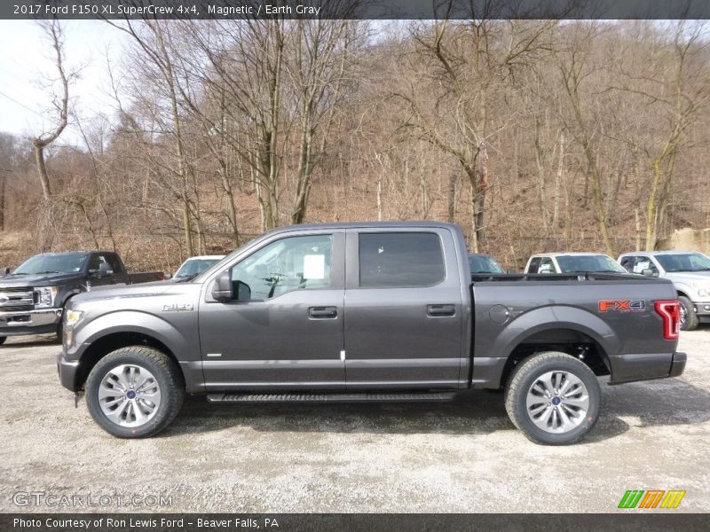 Magnetic / Earth Gray 2017 Ford F150 XL SuperCrew 4x4