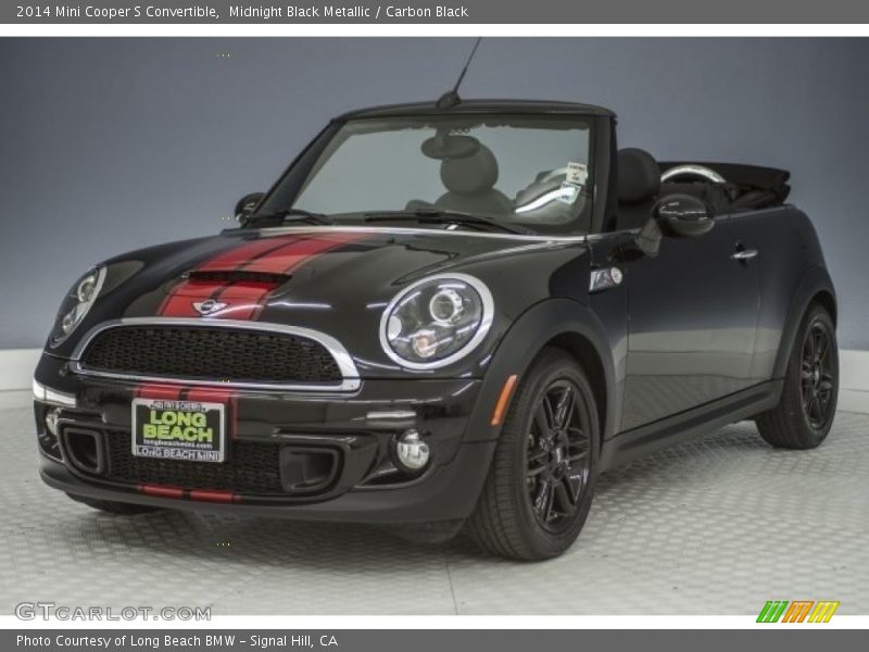 Midnight Black Metallic / Carbon Black 2014 Mini Cooper S Convertible