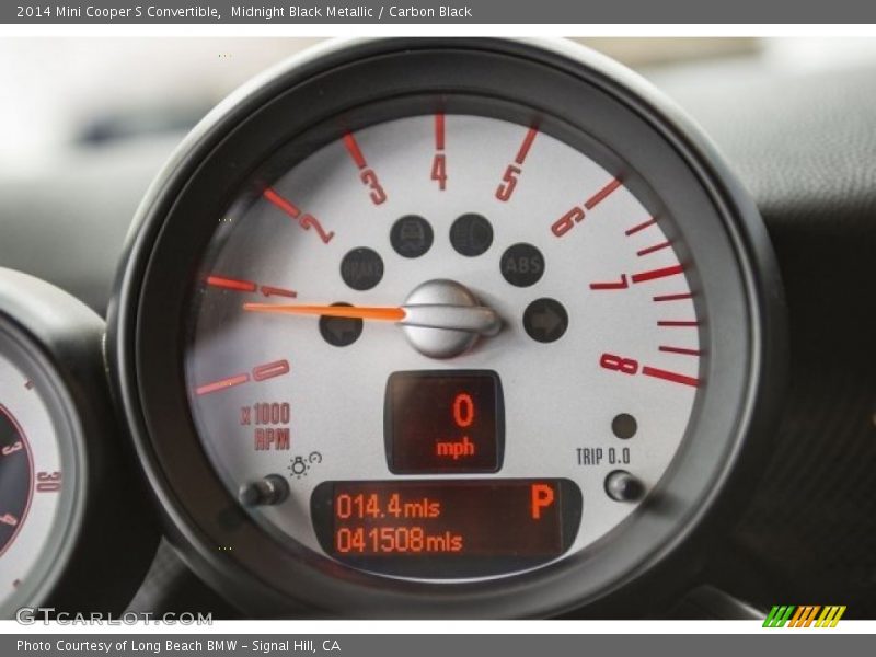 Midnight Black Metallic / Carbon Black 2014 Mini Cooper S Convertible