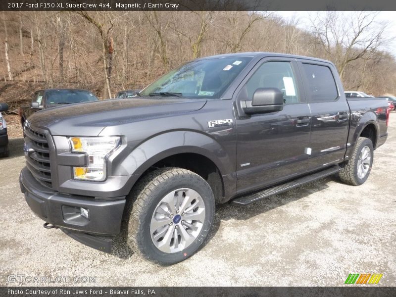 Magnetic / Earth Gray 2017 Ford F150 XL SuperCrew 4x4