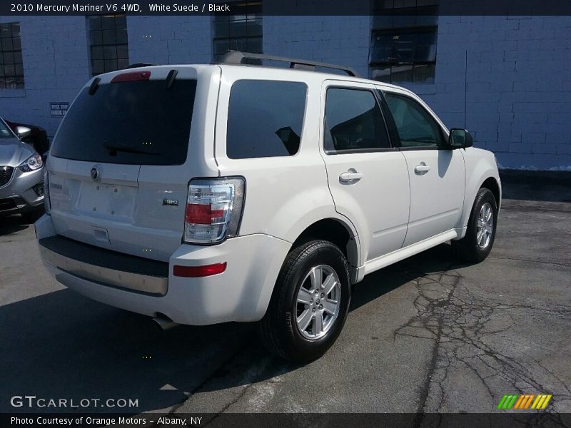 White Suede / Black 2010 Mercury Mariner V6 4WD