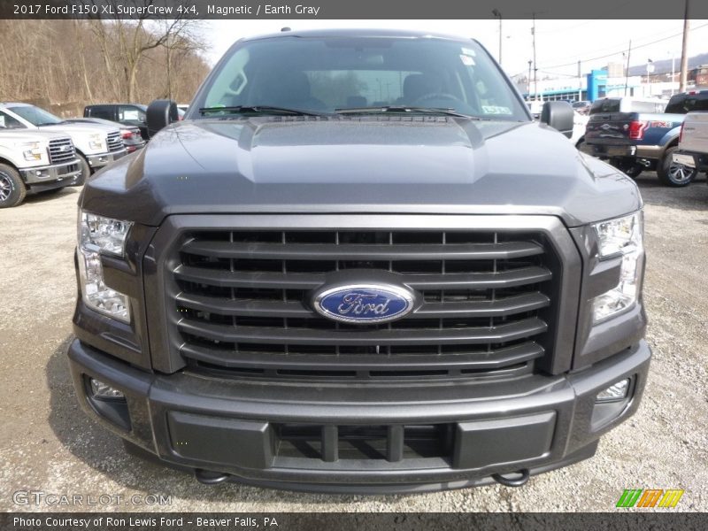 Magnetic / Earth Gray 2017 Ford F150 XL SuperCrew 4x4