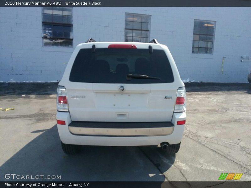 White Suede / Black 2010 Mercury Mariner V6 4WD