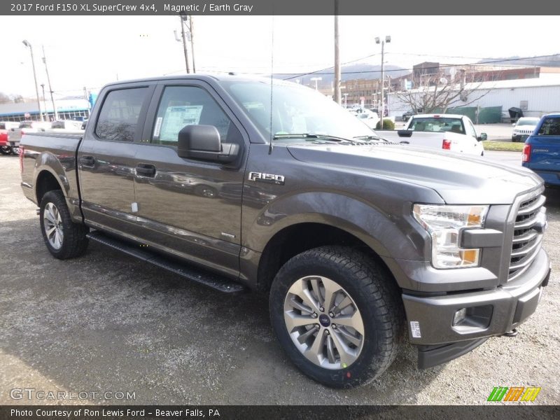 Magnetic / Earth Gray 2017 Ford F150 XL SuperCrew 4x4