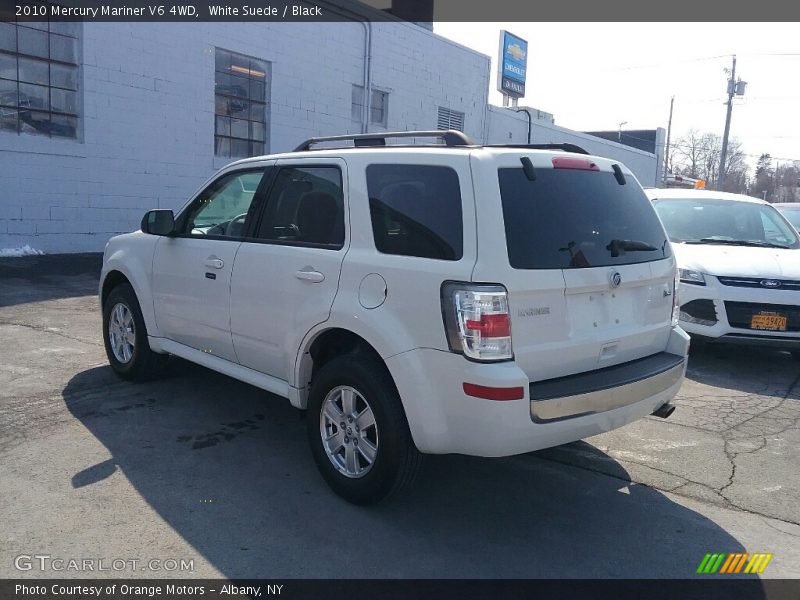 White Suede / Black 2010 Mercury Mariner V6 4WD