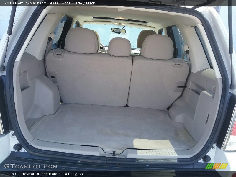White Suede / Black 2010 Mercury Mariner V6 4WD