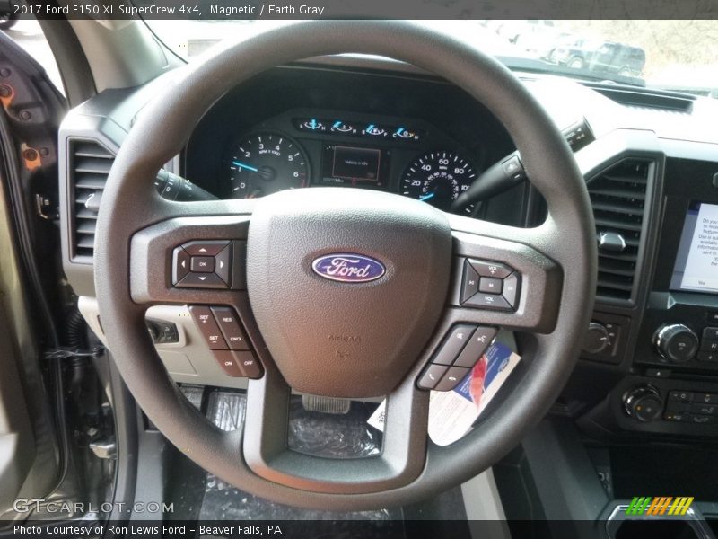 Magnetic / Earth Gray 2017 Ford F150 XL SuperCrew 4x4