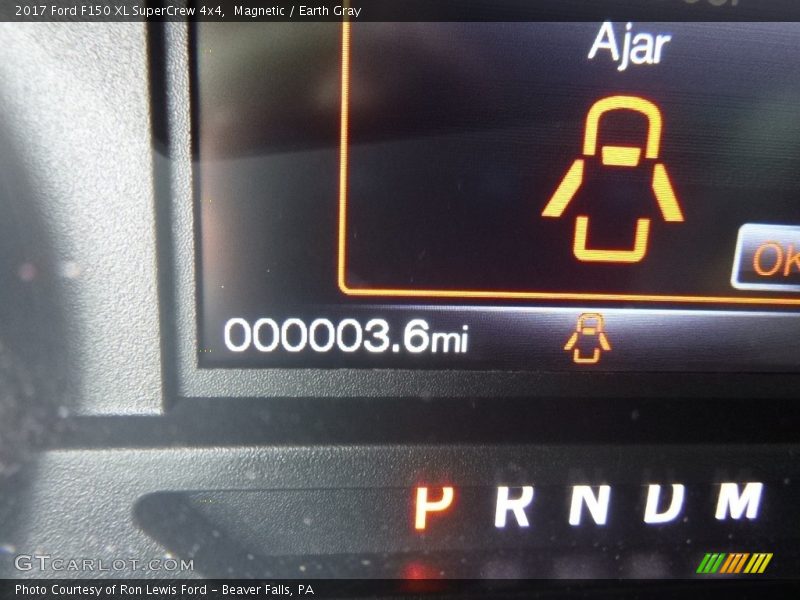 Magnetic / Earth Gray 2017 Ford F150 XL SuperCrew 4x4
