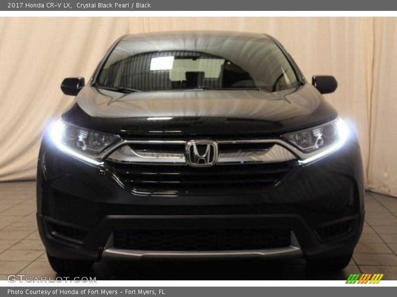 Crystal Black Pearl / Black 2017 Honda CR-V LX