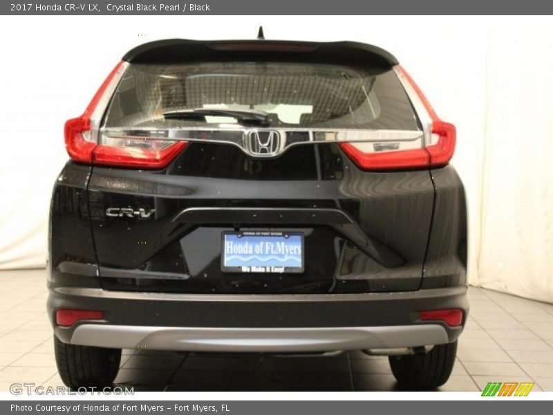 Crystal Black Pearl / Black 2017 Honda CR-V LX