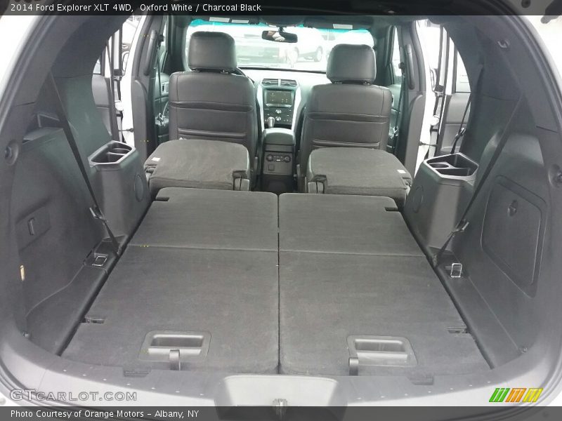 Oxford White / Charcoal Black 2014 Ford Explorer XLT 4WD
