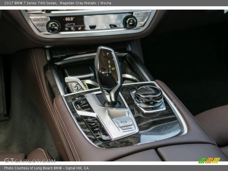 Magellan Gray Metallic / Mocha 2017 BMW 7 Series 740i Sedan