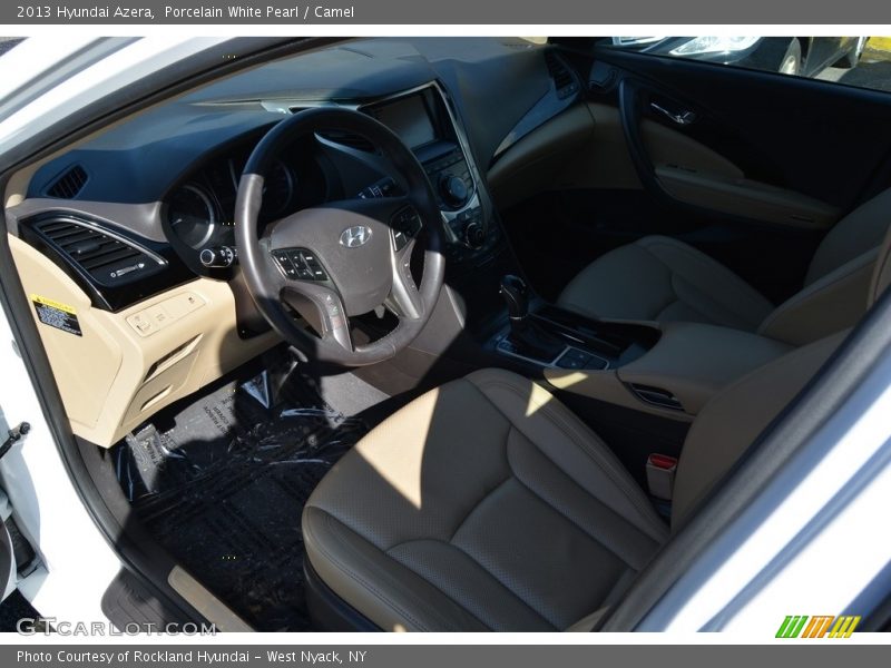 Porcelain White Pearl / Camel 2013 Hyundai Azera
