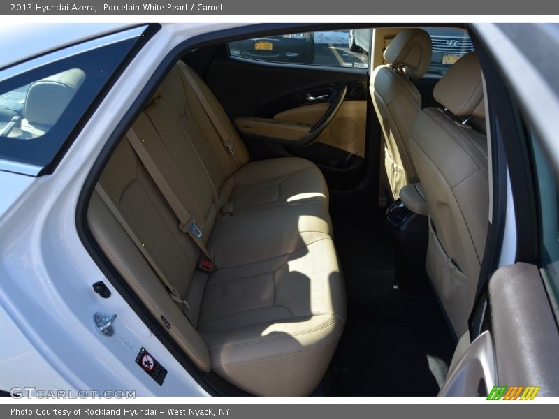 Porcelain White Pearl / Camel 2013 Hyundai Azera