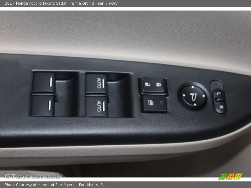 White Orchid Pearl / Ivory 2017 Honda Accord Hybrid Sedan