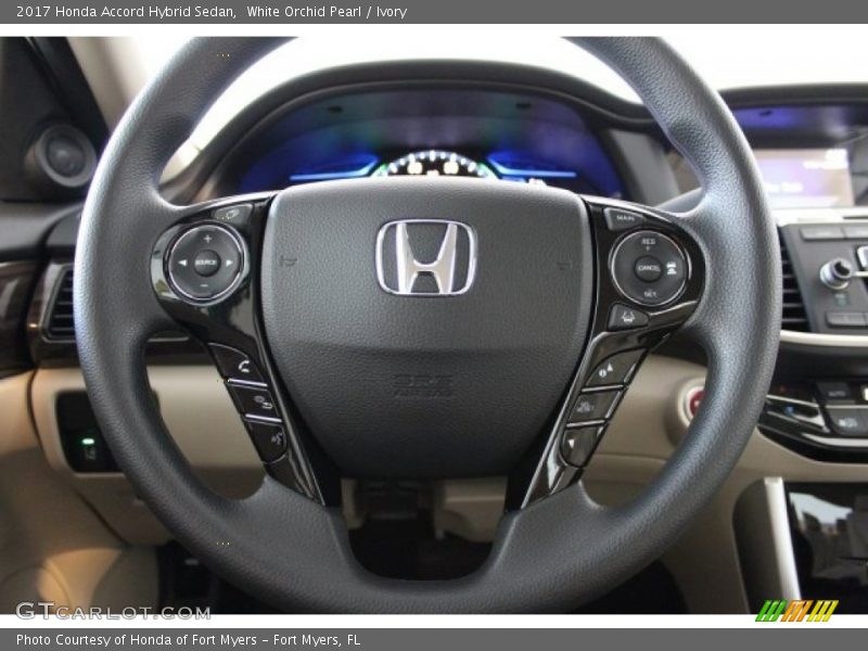 White Orchid Pearl / Ivory 2017 Honda Accord Hybrid Sedan
