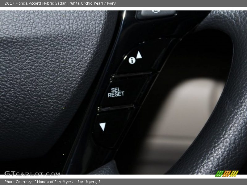 White Orchid Pearl / Ivory 2017 Honda Accord Hybrid Sedan