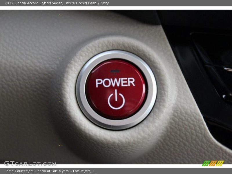 White Orchid Pearl / Ivory 2017 Honda Accord Hybrid Sedan