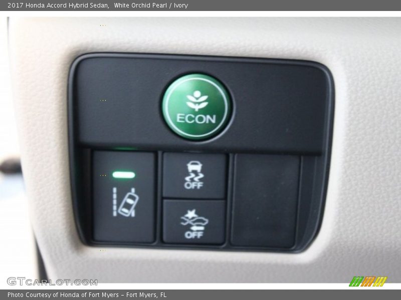 White Orchid Pearl / Ivory 2017 Honda Accord Hybrid Sedan