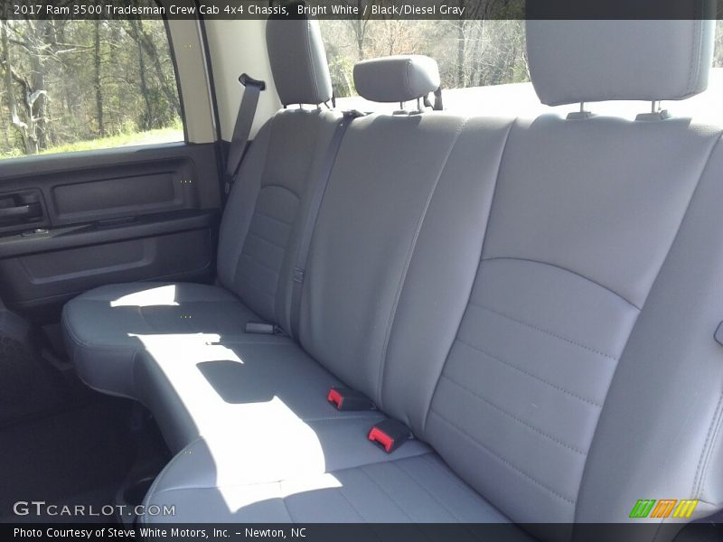 Bright White / Black/Diesel Gray 2017 Ram 3500 Tradesman Crew Cab 4x4 Chassis