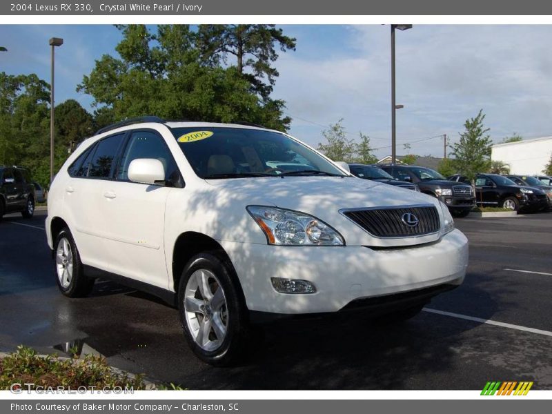 Crystal White Pearl / Ivory 2004 Lexus RX 330