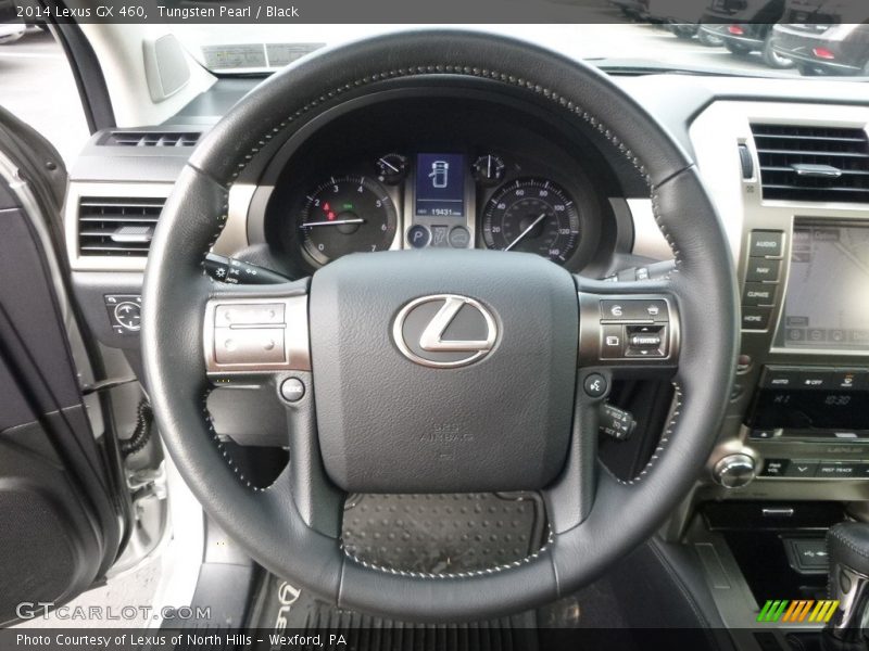 Tungsten Pearl / Black 2014 Lexus GX 460