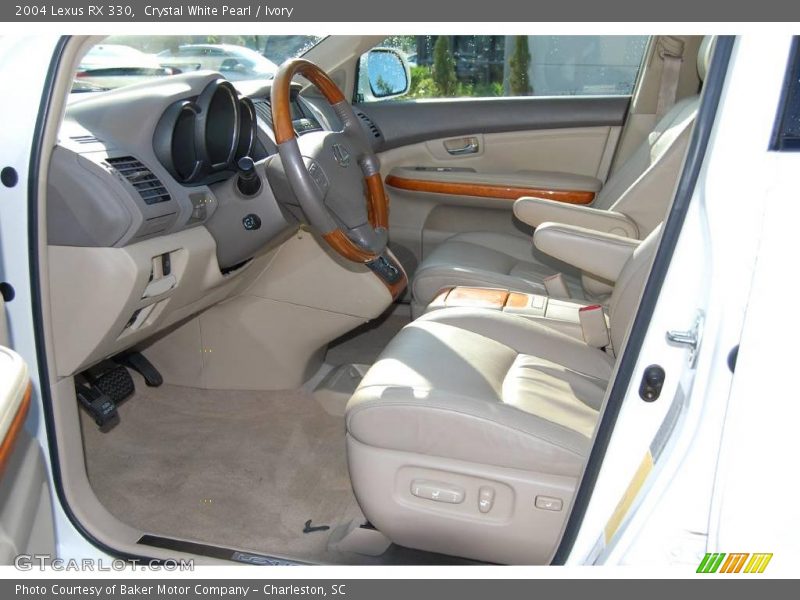Crystal White Pearl / Ivory 2004 Lexus RX 330
