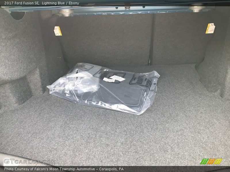 Lightning Blue / Ebony 2017 Ford Fusion SE