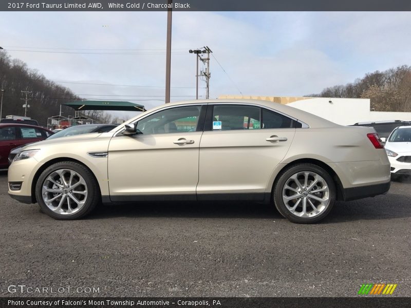  2017 Taurus Limited AWD White Gold