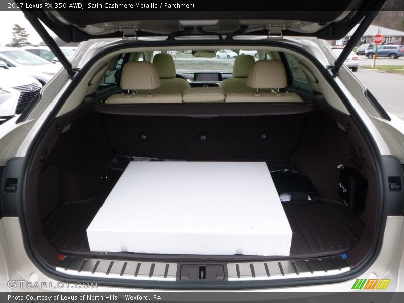 Satin Cashmere Metallic / Parchment 2017 Lexus RX 350 AWD
