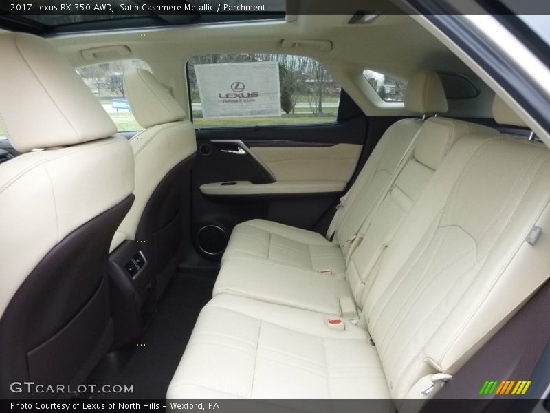 Satin Cashmere Metallic / Parchment 2017 Lexus RX 350 AWD