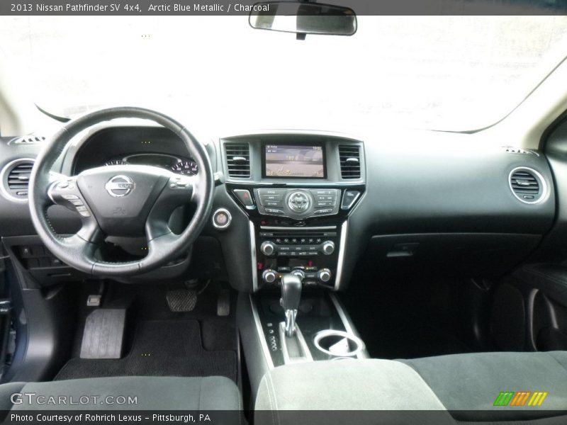 Arctic Blue Metallic / Charcoal 2013 Nissan Pathfinder SV 4x4