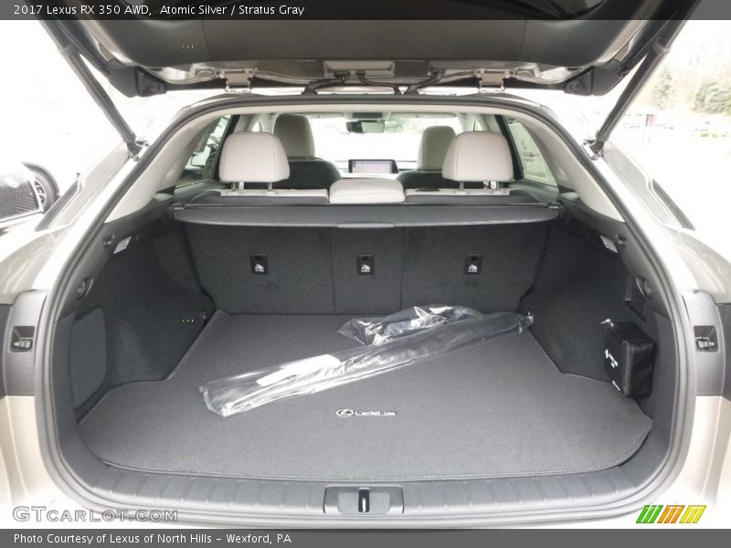 Atomic Silver / Stratus Gray 2017 Lexus RX 350 AWD