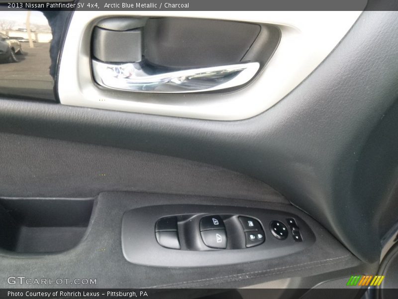 Arctic Blue Metallic / Charcoal 2013 Nissan Pathfinder SV 4x4