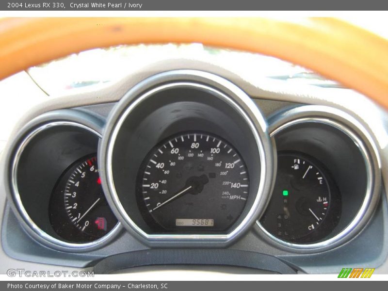 Crystal White Pearl / Ivory 2004 Lexus RX 330